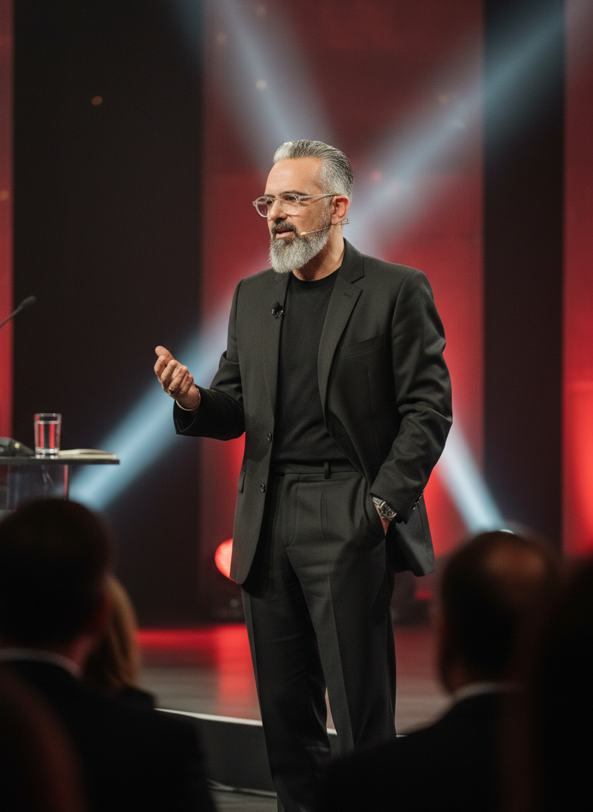 Theodore Georgedakis — keynote portrait